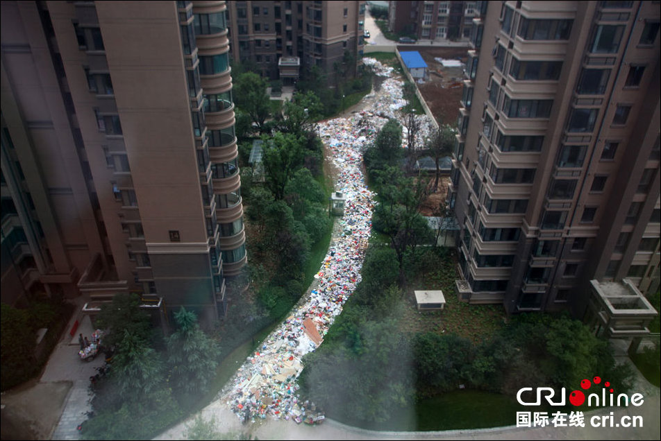 В Китае есть определенные проблемы с утилизацией бытового мусора
