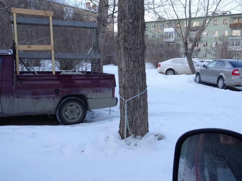 Захват парковок по-уральски