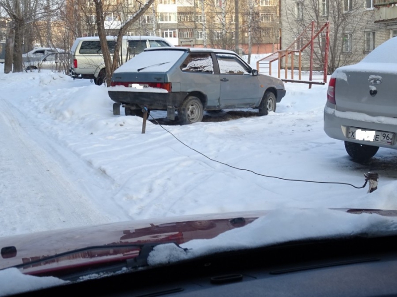 Захват парковок по-уральски