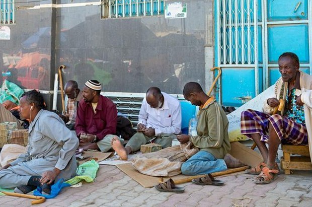 Денежные менялы в Сомали