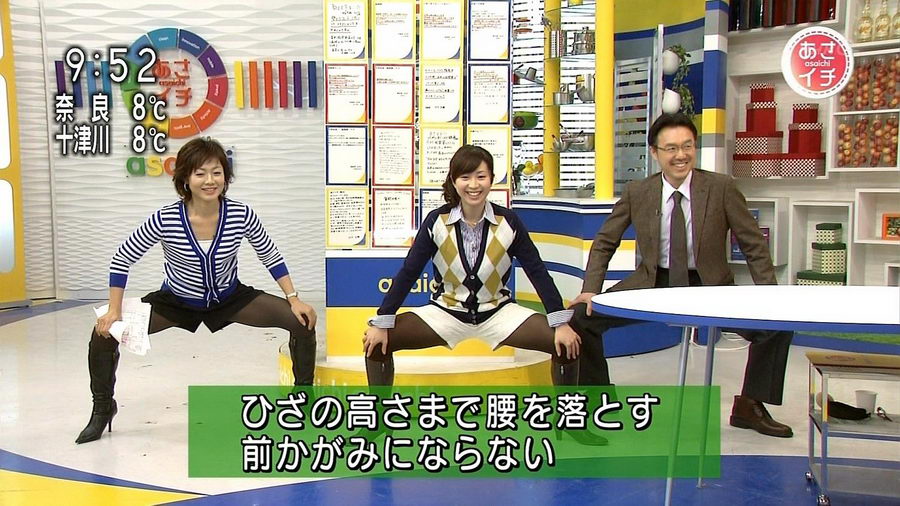 На площадках японских теле-шоу всегда своя атмосфера