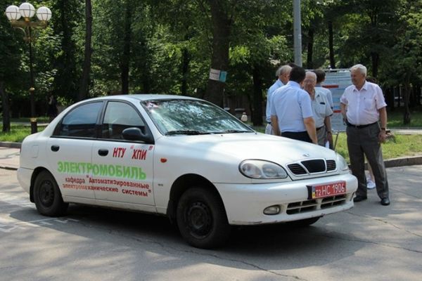 На Украине создали электромобиль на базе Daewoo Lanos