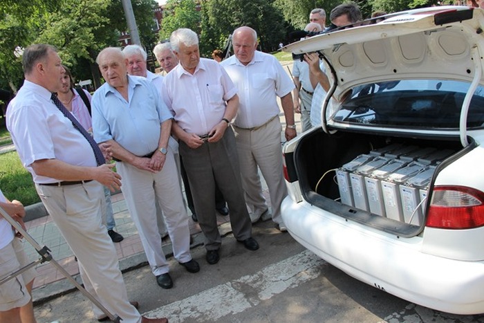 На Украине создали электромобиль на базе Daewoo Lanos