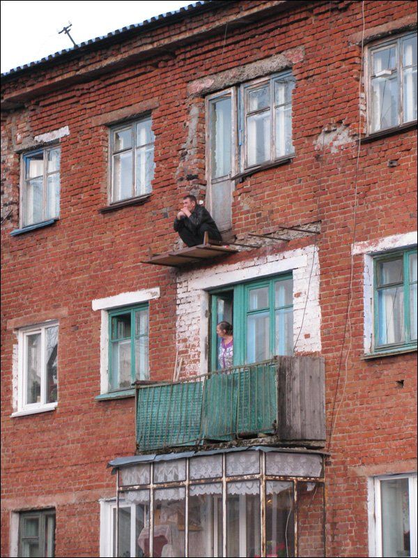 Русское искусство строительства балконов