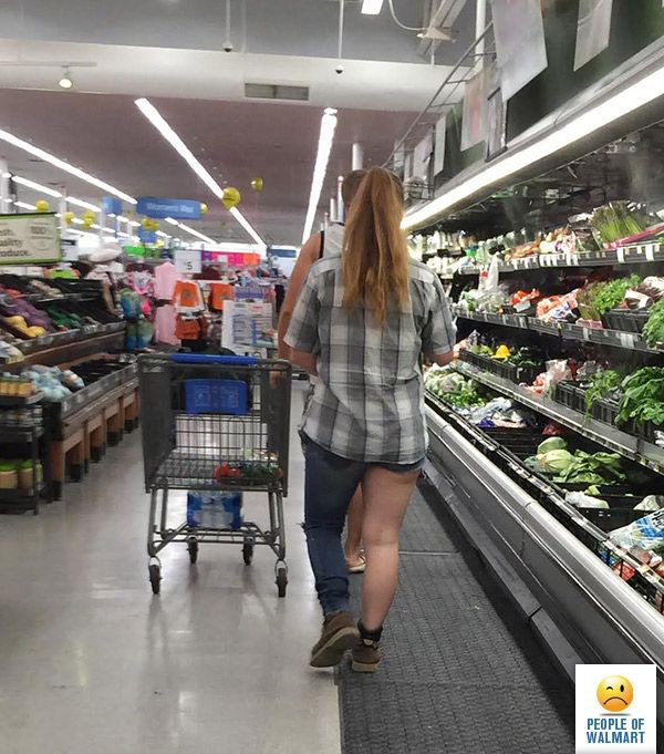 Посетители американских супермаркетов как есть, без прикрас