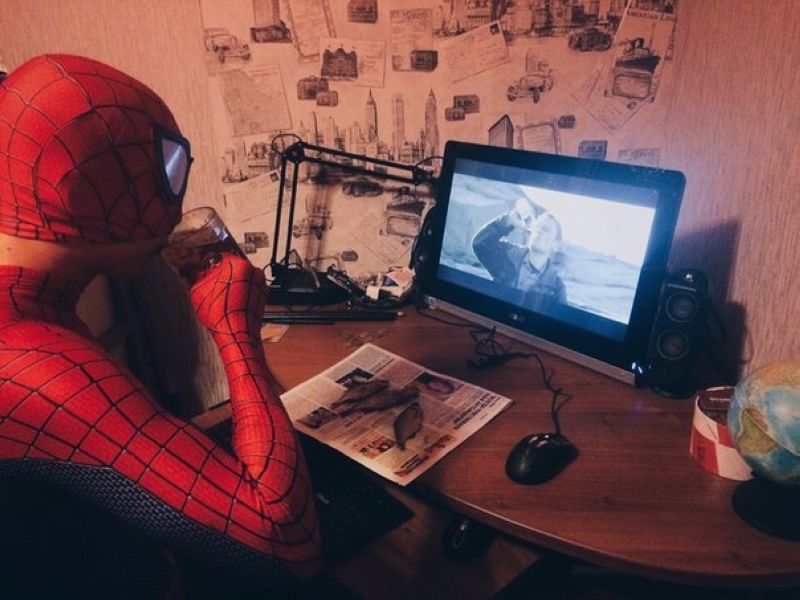 Приключения Человека-паука в России