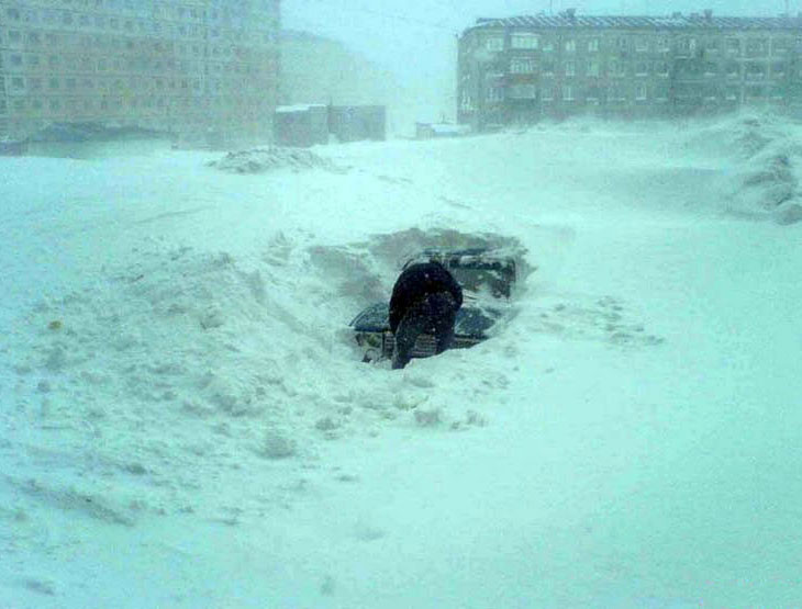 Собачий холод! Поймет тот, кто водит зимой