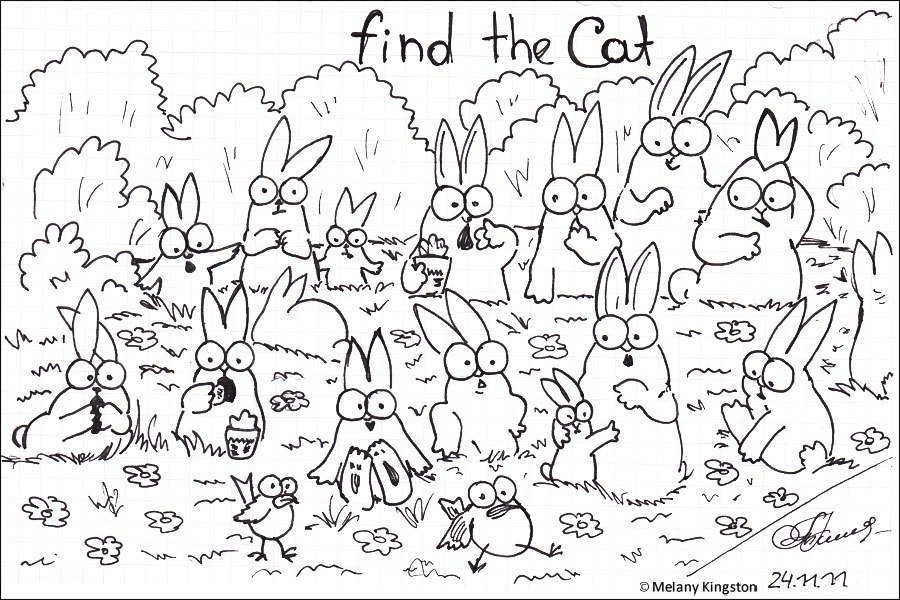 Найди кота Саймона