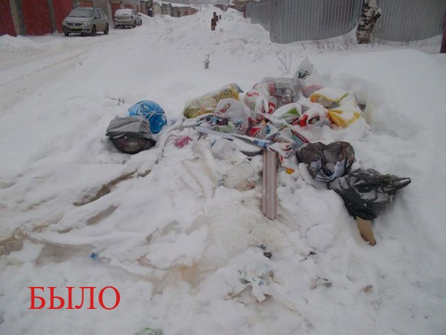 В Сарове помощник депутата убрал мусор с улиц и пририсовал аварийному дому козырек в Фотошопе
