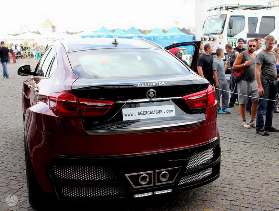 Литовский «аллигатор» BMW X6 Литовский «аллигатор» BMW X6