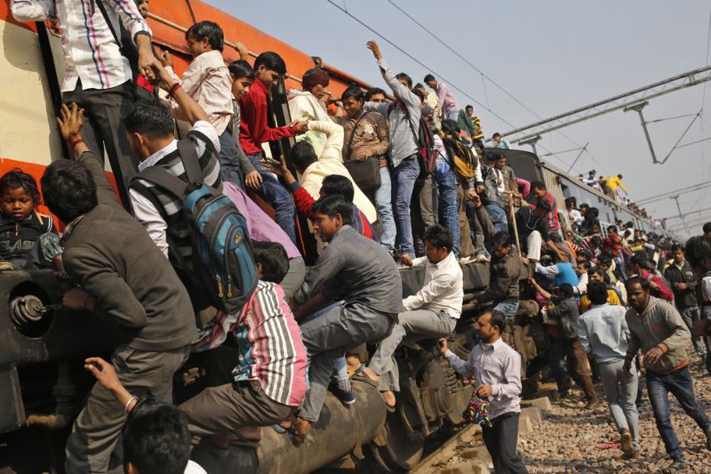 Особенности железнодорожных перевозок в Индии