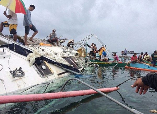 У филиппинского побережья выловили яхту с мумией путешественника