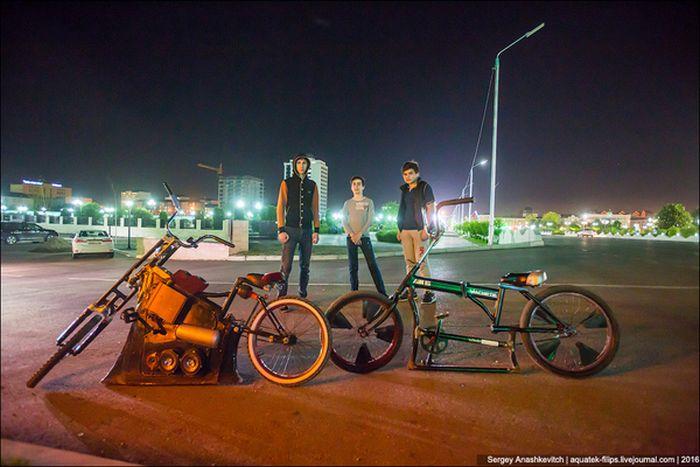 Чеченские заниженные велосипеды