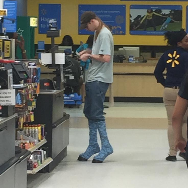 Очередной странный покупатель из Walmart