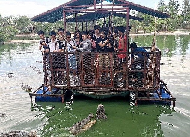 Веселый аттракцион в Таиланде для хрустящих и вкусных туристов