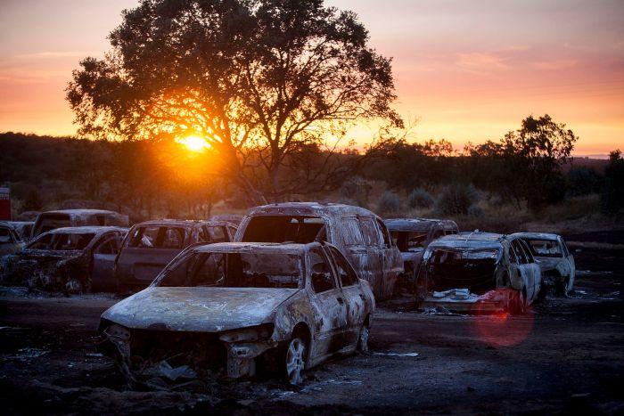 В Португалии на парковке музыкального фестиваля Андансаш сгорели 422 автомобиля