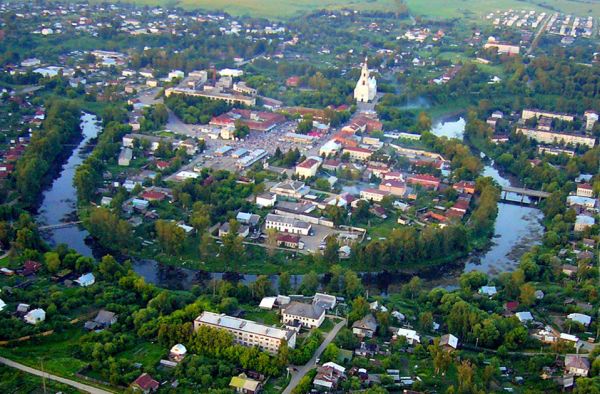 В городе Кашин Тверской области положили новый асфальт