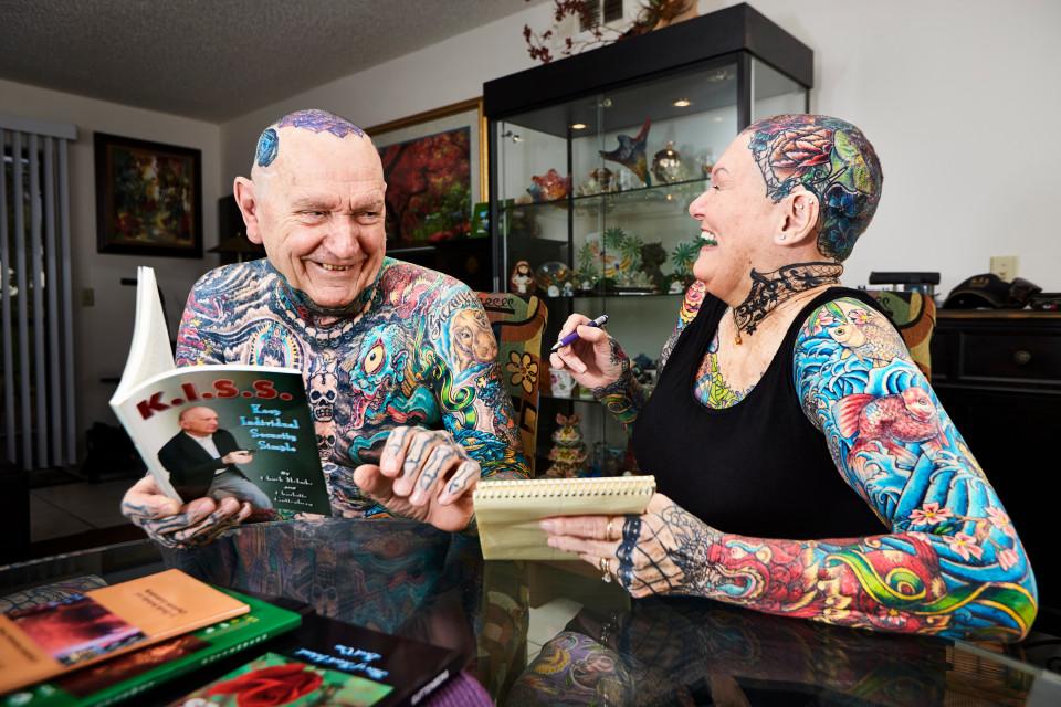 Самые татуированные пенсионеры