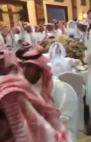 Званный ужин в саудовской королевской семье