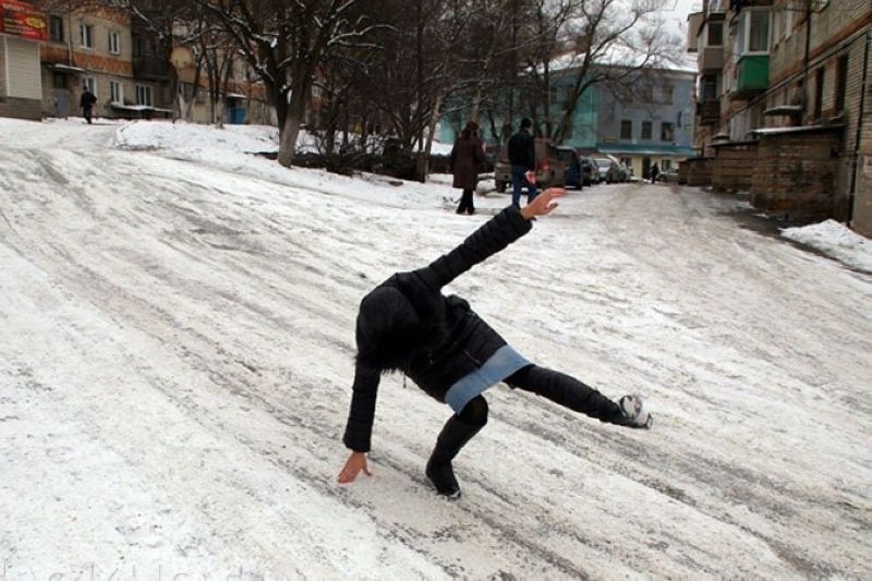 На улице самое время для нижнего брейка