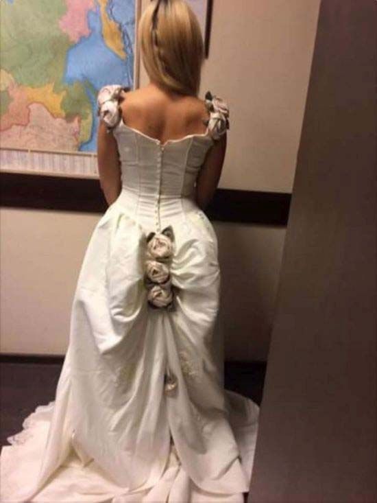 Слова не способны передать всю красоту этого свадебного платья