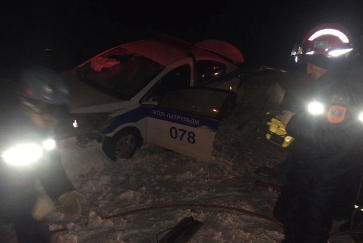 В Казахстане полицейский погиб во время погони