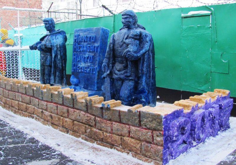Конкурсы снежных и ледяных фигур в российских колониях