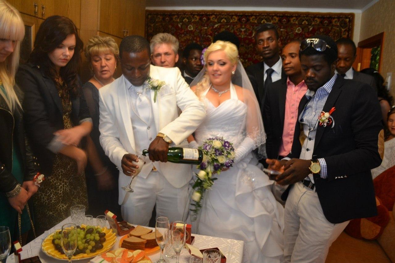 Свадьба темнокожих