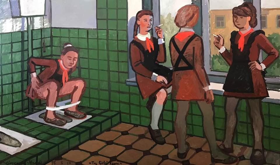 Воспоминания из советского детства на картинах художницы из Израиля