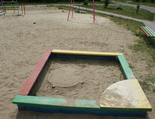 Тайный проход к черепашкам-ниндзя в детской песочнице