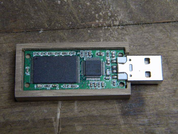 Доработка USB флеш накопителя своими руками