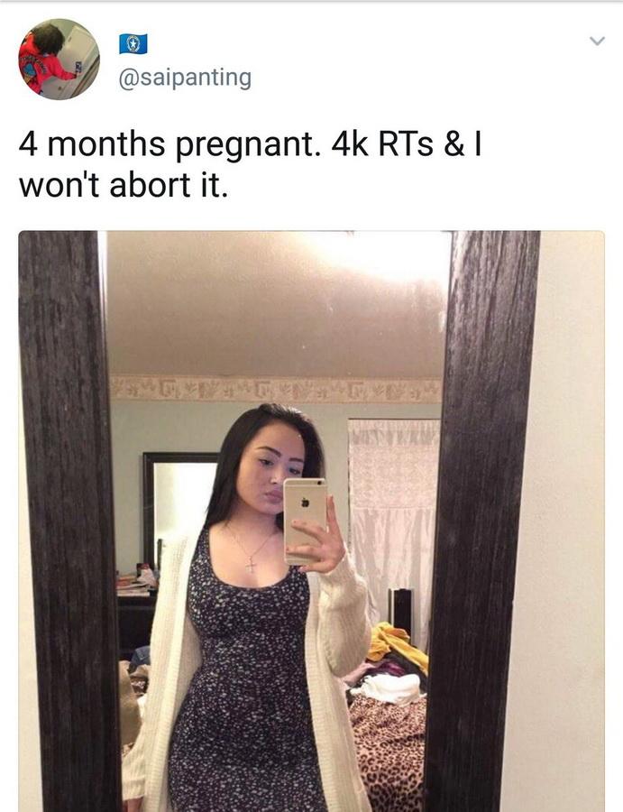 4000 ретвитов или аборт?