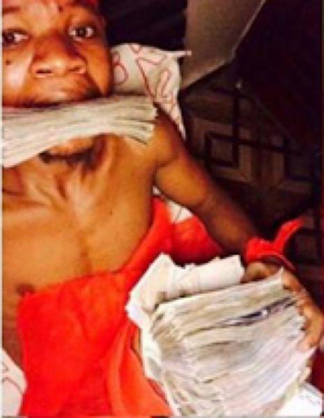 Гвинейский бандит продемонстрировал алтарь-вуду, рождающий деньги