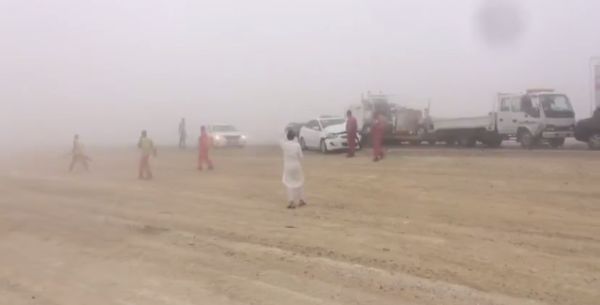 Саудовская Аравия: страна песчаных бурь и разбитых авто