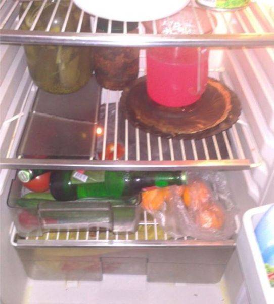 Неожиданная находка в холодильнике