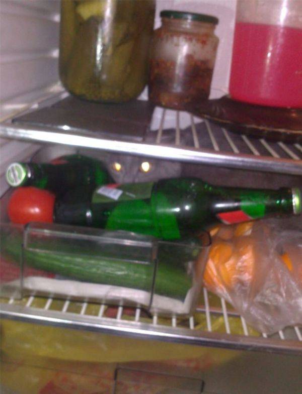 Неожиданная находка в холодильнике