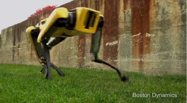 Новый робот-пёс от Boston Dynamics