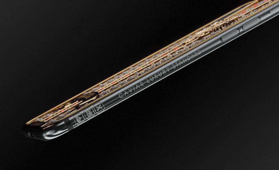 Caviar представил iPhone X с бриллиантами