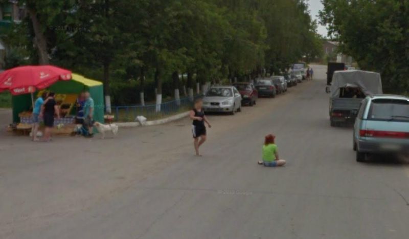 Google street Russia