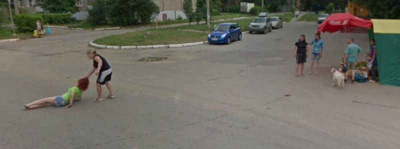 Google street Russia