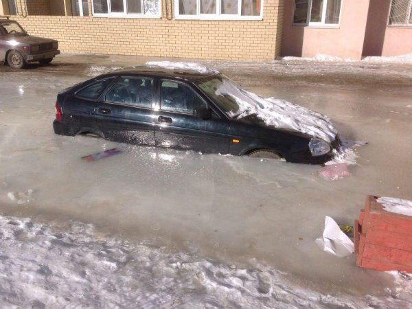 Пленники "внезапного" льда Пленники "внезапного" льда