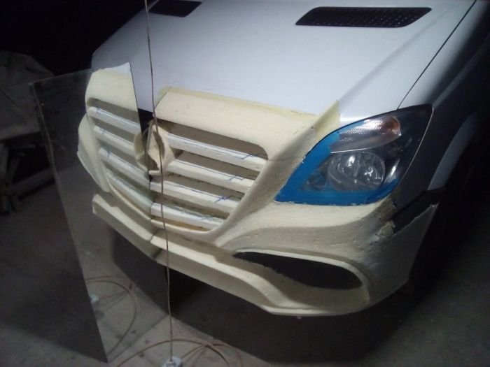 Тюнинг фургона Mercedes-Benz Sprinter Тюнинг фургона Mercedes-Benz Sprinter