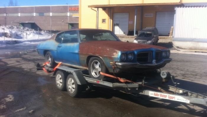 Восстановление маслкара Pontiac GTO 1970 года Восстановление маслкара Pontiac GTO 1970 года