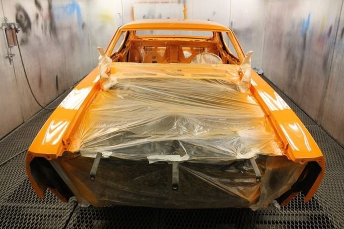 Восстановление маслкара Pontiac GTO 1970 года Восстановление маслкара Pontiac GTO 1970 года