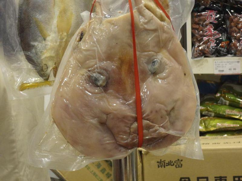 Вяленое мясо в Китае продается довольно оригинально