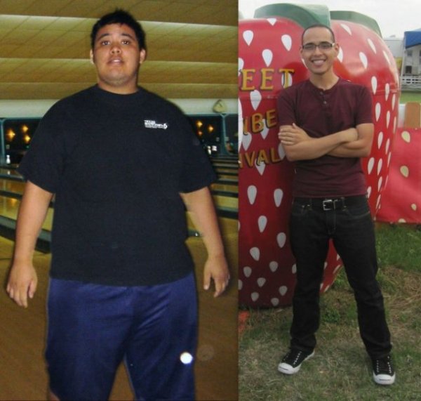 Парни, которые взяли и сбросили лишний вес