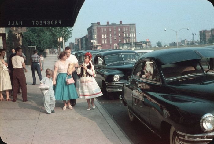 Америка 50-х годов в цветных фото