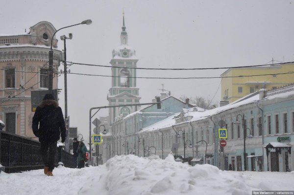 Снежный ад в Москве