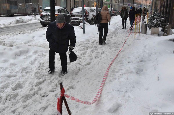 Снежный ад в Москве