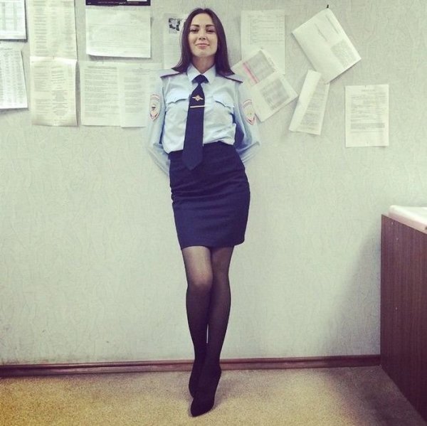 Сногсшибательные русские девушки из полиции